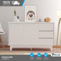 Gambar Credenza tv minimalis buffet tv minimalis series piano 1230 termurah - SB-WHITE dari Trenz Furniture undefined 3 Tokopedia