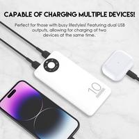 Gambar Fantech PowerBank 10000 mAh Slim Mini Type C Micro Dual Output 10W - Putih dari Dunia Komputer KDI undefined 2 Tokopedia