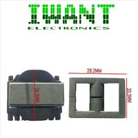 Gambar FERRITE CORE EE EE28 FERIT CORE EE 28 BOBBIN CORE EE28 28MM 20MM 12MM dari I.WANT ELECTRONICS undefined 2 Tokopedia