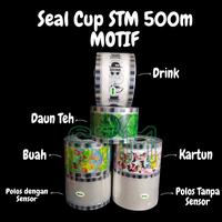 Gambar Seal cup 500m 4400cup/Sealer Plastik Roll besar cocok printing sablon - 500m BlokHitam dari CHAZONE-STM undefined 3 Tokopedia