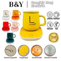 Gambar B&Y Cangkir Mug Elektrik Pemanas Minuman Elegan & Portable Cocok Untuk Sekolah Asrama Dan Kantor - Green / Hijau dari Bangyi8020 undefined 1 Tokopedia
