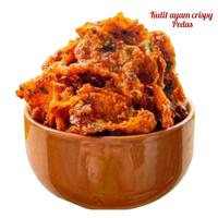 Gambar Kulit Ayam Crispy pedas 250gram dari Ngenyan Nyemil Snack undefined 1 Tokopedia