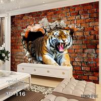 Gambar Wallpaper 3D Custom Dinding Motif Animal Hewan Wallsticker - 3D-251, Banner dari harmoniwallpaper undefined 1 Tokopedia