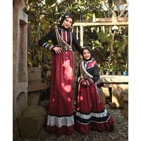 Gambar Gamis Esme Srihanna Series / Esme Reo Dress / Gamis Wanita Terbaru - M dari Rumah Dannis Tuban undefined 2 Tokopedia