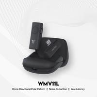Fantech Leviosa Air Microphone Wireless Lavalier Type-C Lightning Dual Omnidirectional Noise Cancellation - foto 2