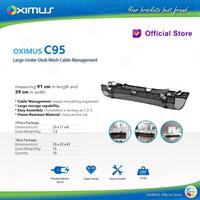 Gambar Underdesk Cable Management OXIMUS C95 Tray Large Storage Capacity dari Starcomp Solo undefined 4 Tokopedia