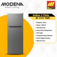 Gambar MODENA RF 3151 TGDS Refrigerator Kulkas 2 Pintu [315 L] dari Maxi Store Makassar undefined 1 Tokopedia