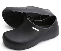 Gambar MBOYA CHEF SEPATU KITCHEN ANTI SLIP CLOG EVA BERKUALITAS HITAM dari BluwStore undefined 5 Tokopedia