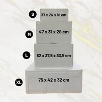 Gambar BOX STEROFOAM MULTIFUNGSI 52x37.5x33.5 CM - KOTAK ES GABUS DRY ICE dari Samwon Shop undefined 2 Tokopedia