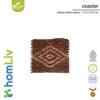 Gambar homDECO - Tatakan Gelas / Coaster Persegi dari Batok Kelapa dari Homliv Indonesia undefined 1 Tokopedia