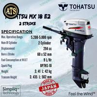 Gambar Mesin Tempel Tohatsu 18PK EverRun Tenaga Kuat Made In Japan Asli dari Asia Teknik ATS undefined 1 Tokopedia