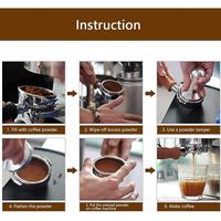 Gambar Tamper Kopi 58 mm 51mm Kayu Wooden Coffee Temper Espresso Stainless - 51mm coklat dari CV KAJAYA NIAGA BERSAMA undefined 5 Tokopedia