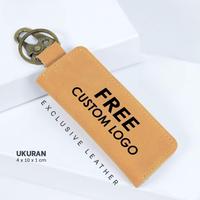 Gambar ZIO Grafir Custom Gantungan kunci kulit sapi untuk Mobil Motor STNK - Coklat CH Luar dari Toko Citra Puspa undefined 5 Tokopedia