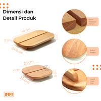 Gambar Tray Pajang Kue Roti Kayu Kitchenware Kokoh - INPI HOUSE - besar dari INPI House undefined 5 Tokopedia