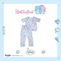Gambar MAY93- TENCEL Short sleeve Long pants Little Twin Star Collection - - WhiteTravel, 6-9Month dari Mayyashin undefined 1 Tokopedia