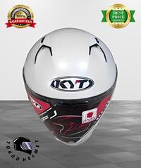 Gambar HELM HALF FACE KYT NFJ PLAIN WHITE - XL dari Hensa Store_NEW undefined 3 Tokopedia