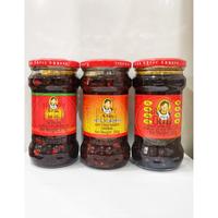 Gambar LAOGANMA CHILI IN OIL/LAO GAN MA HOT CHILI SAUCE/SAMBAL DALAM MINYAK - BLACKBEAN CHILI dari happy food mart undefined 1 Tokopedia