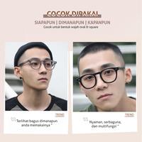Gambar La Chapella Kacamata Minus Anti Radiasi Photocromic Unisex TR90 Z3505 - Black, Frame Only dari La Chapella Eyewear undefined 2 Tokopedia