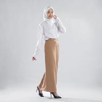Gambar Rok Kerja Wanita Span Panjang Merek Syakira Collection - Aceh/khaki tua, XXXXL / 5L dari AZKIA BLAZER OWNER undefined 5 Tokopedia