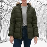Gambar Jaket winter wanita waterproof musim dingin salju bulu hangat wanita - Hijau, S dari SENJA MARKET 02 undefined 2 Tokopedia
