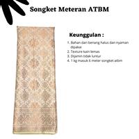 Gambar VR Textile - Kain Songket Meteran Berbagai Macam Motif Dan Warna - Biru Gold dari Songket VR Textile undefined 4 Tokopedia
