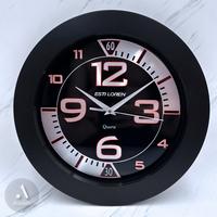 Gambar Jam diniding besar sweep minimalis Esti Loren - Black dari Atarashi ID undefined 1 Tokopedia