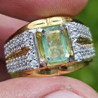 Gambar Batu Zamrud Green Emerald Beryl Minor Memo 1.21 crt dari AZHAR GEMSTORE undefined 4 Tokopedia
