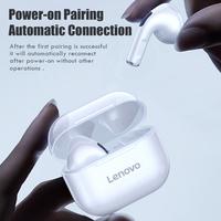 Gambar Lenovo Original HT38 Bluetooth 5.0 TWS Earphone Wireless Headphones - Putih dari lengkapbangett undefined 3 Tokopedia