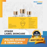 Gambar Stiker Label Skincare | Label Skincare Custom | Sticker Label - HOLOGRAM, KISS CUT dari Sinar Pelita Printing undefined 1 Tokopedia