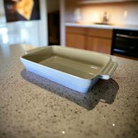 Gambar Le creuset Baking dish Big size 26 x 18 cm mase in france - Biru Muda dari Cast iron Indonesia undefined 5 Tokopedia