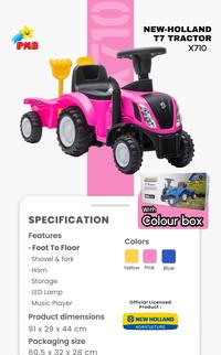 Gambar MOBIL TRACTOR MAINAN ANAK X710 - NEW HOLLAND T7 TRACTOR FTF X 710 PMB dari Sinar Toys Store_NEW undefined 5 Tokopedia