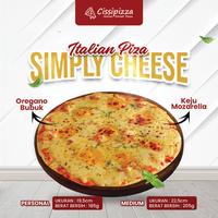 Gambar Cissipizza Simply Cheese Personal Pizza Frozen dari Cissipizza Sarangan undefined 1 Tokopedia
