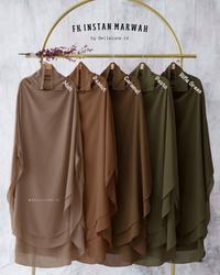 Gambar FK INSTAN MARWAH BELLALUNA - French Khimar Jumbo Tanpa Tali No Ribet - DAWN PINK dari tokoku-id undefined 2 Tokopedia