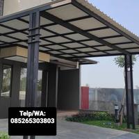 Gambar kanopi alderon besi hollow dari Sinar Makmur Aluminium undefined 4 Tokopedia