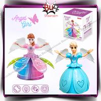 Gambar Dancing Angel Girl Mainan Boneka Singing Princess Frozen - Merah Muda dari Buzzshowroom undefined 1 Tokopedia