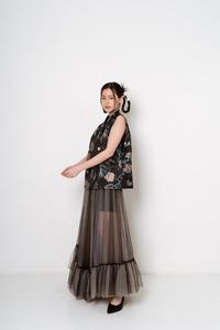 Gambar Jolie Clothing Meixiang Vest in Black / Cheongsam Top / Atasan Wanita dari Jolie Clothing undefined 5 Tokopedia
