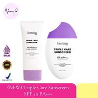 Gambar Facetology Triple Care Sunscreen SPF 40 PA+++ BPOM 40ml & 100ml - 40ml Sunscreen, FACETOLOGY dari venersofficial undefined 1 Tokopedia