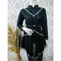 Gambar KEBAYA WANITA PAKAIAN TRADISIONAL WANITA (ATASAN ONLY) - Silver, XL dari BEAUTIQ KLATEN undefined 2 Tokopedia