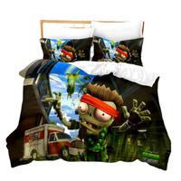 Gambar Plants Vs. Zombies Quilt Cover Cartoon Bedding Sets Kids Bed Se dari Fast Goodly undefined 5 Tokopedia