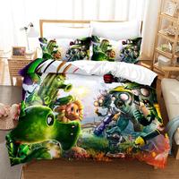 Gambar Plants Vs. Zombies Quilt Cover Cartoon Bedding Sets Kids Bed Se dari Fast Goodly undefined 1 Tokopedia