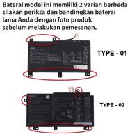 Gambar Baterai ASUS TUF Game FX504 FX504GE FX505 FX505G B31N1726 batlas96r - Type 2 dari Comzone Online R16 undefined 2 Tokopedia