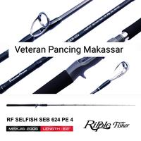 Gambar Rod Ripple Fisher SEB 624 OH PE4 dari Veteran Pancing Indonesia undefined 2 Tokopedia
