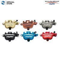 Gambar Kaliper Depan Nissin Samurai 2Piston Kawasaki W175 - Hitam dari Oliver Motoshop undefined 2 Tokopedia