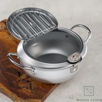 Gambar Deep Fryer Yoshikawa Mirakutei III Deep Frying Pot 20cm IH Compatible dari Upscale Living undefined 1 Tokopedia