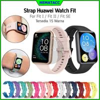 Gambar Strap Huawei Watch Fit SE / Watch Fit 1 / Watch Fit 2 Polos Hematacc - Tosca Polos, Huawei Fit / SE dari hematacc undefined 1 Tokopedia