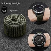 Gambar Tali Strap Kanvas Nylon Ultrafit Galaxy Watch 5 6 Pro Classic 20mm - Hijau Army, 20MM dari Triangle Store Jakarta undefined 4 Tokopedia