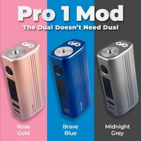 Gambar Mod Vape Preva Pro 1 Box Mod 100W Single Battery Authentic By Preva id - BRAVE BLUE dari Maroonvape undefined 2 Tokopedia