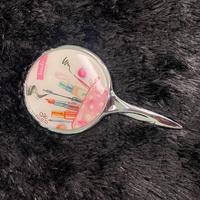 Gambar DIY Kit Mirror Clay Resin Cermin Mini Paket Kaca Rias Aksesoris dari GUDANG SKINCARE SBY undefined 4 Tokopedia