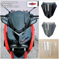 Gambar visor windshield NEW XMAX connected 2023-2024 akrilik - smoke dari AAP motoshop undefined 1 Tokopedia