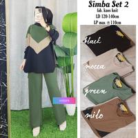 Gambar baju setelan wanita kekinian set celana kaos knit good quality dari vqela.shop undefined 4 Tokopedia